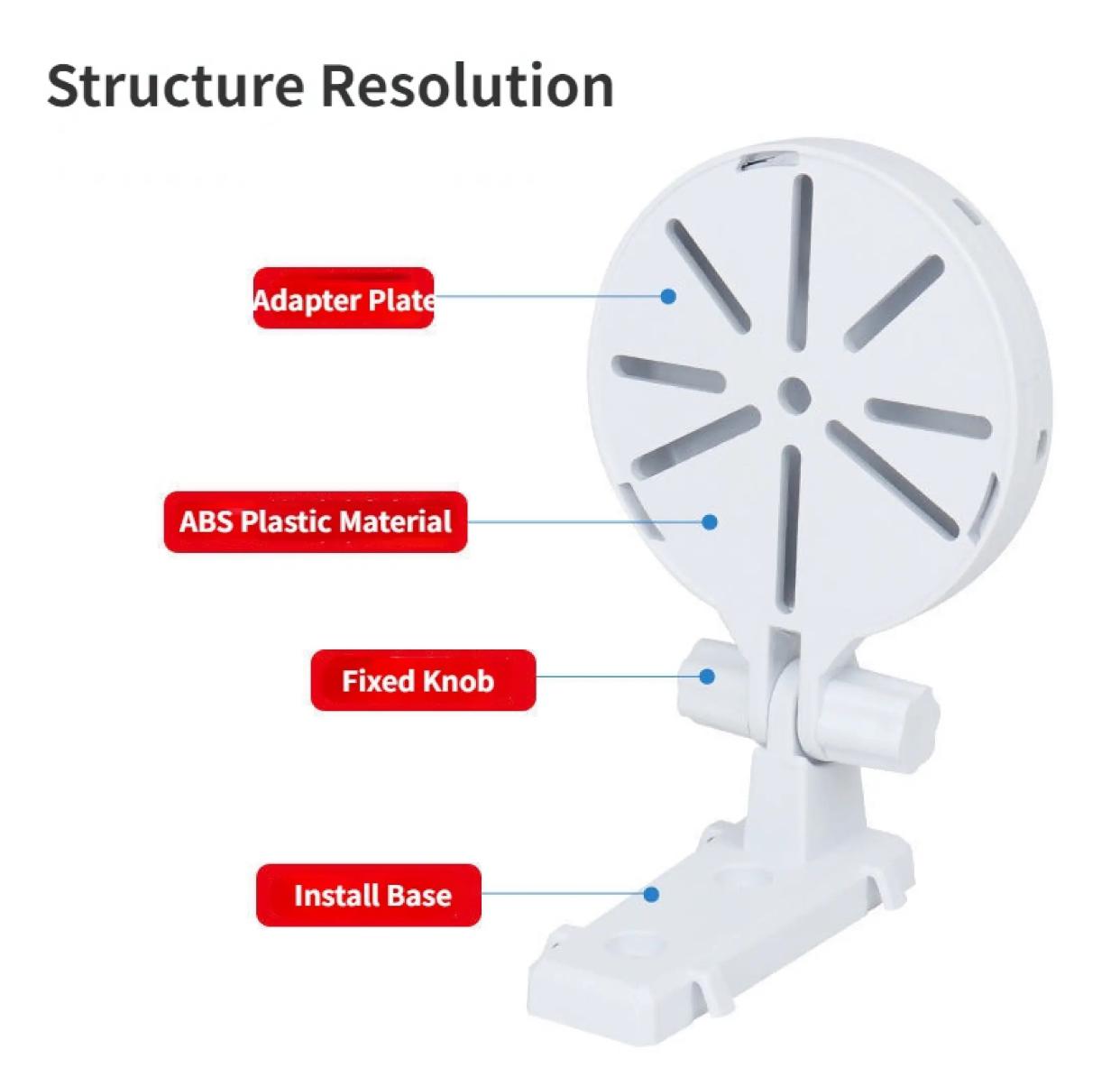 CCTV Camera Mount Bracket | Universal WiFi IP Mount | No Drilling | BRACKET-105