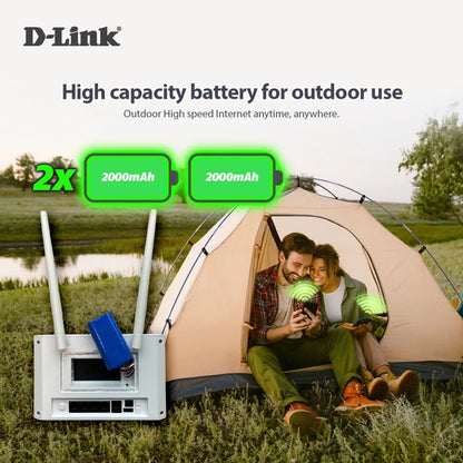 D-Link DWR-M972V 4G LTE Cat 7 AC1200 Dual-Band Gigabit WiFi Router with RJ11 | DL-DWR-M972V
