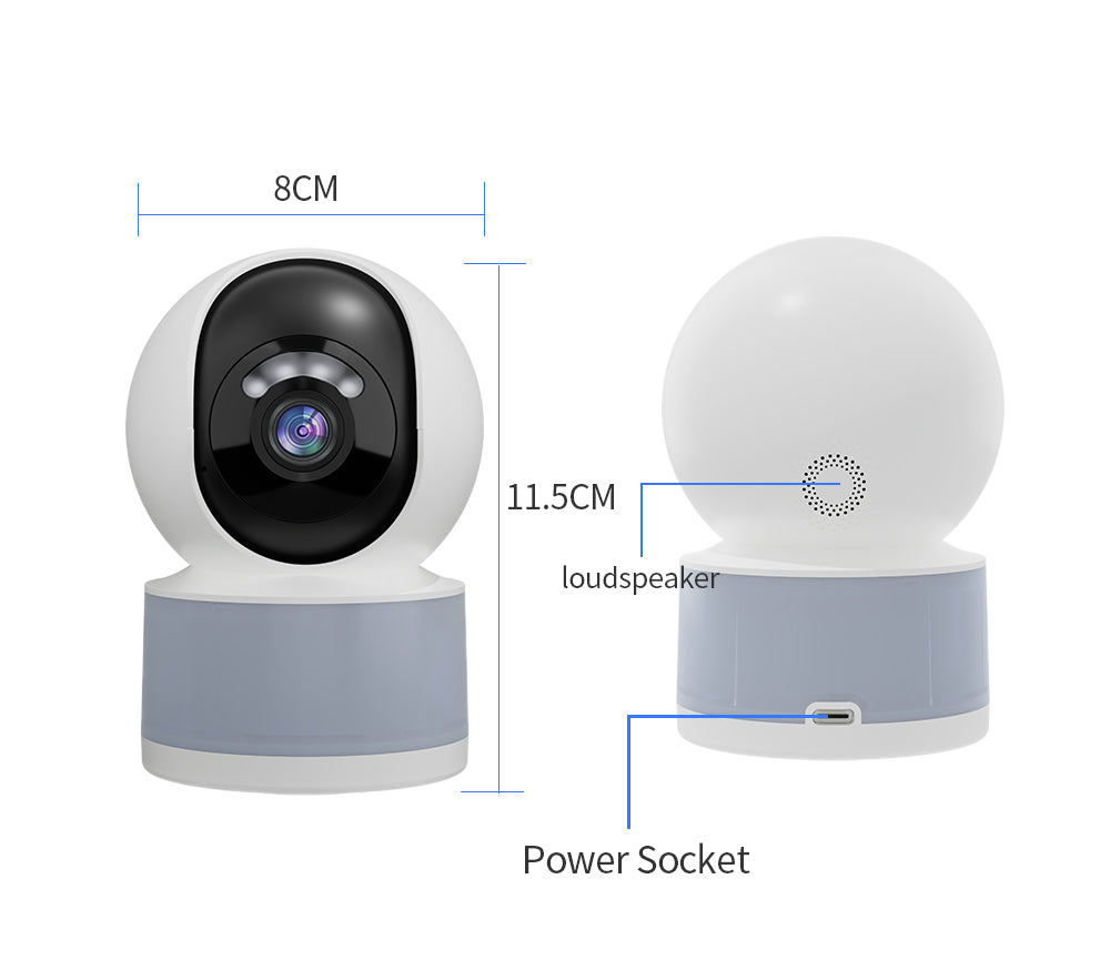 AI Yoosee Wifi Wireless IP Camera with LED Light Lamp | WIPS855