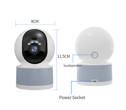 AI Yoosee Wifi Wireless IP Camera with LED Light Lamp | WIPS855
