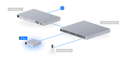 UniFi AI Key AI-Key with Edge AI Threat Detection and Smart Detection | UBQ-AI-KEY