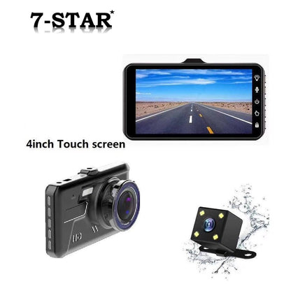 4"Touch Screen Dual-Lens Dashcam Front & Back Camera DVR | DCZ16D-2