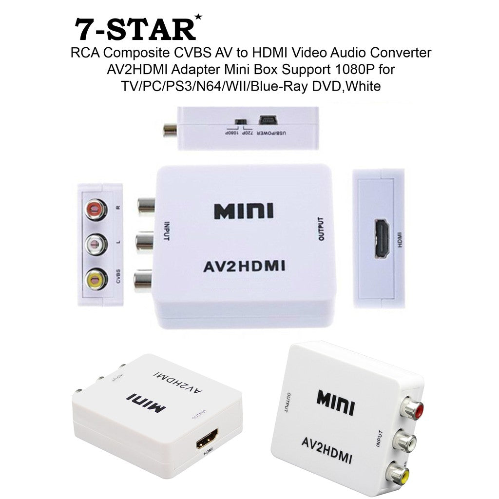 AV/RCA to HDMI Converter/Adapter | AVHDMI