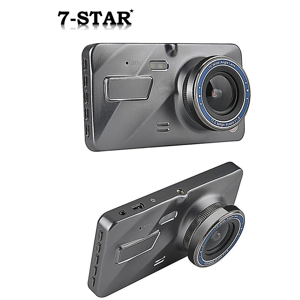 4" IPS Dual Lens Front & Rear Car Camera 1080P Dash Cam DVR | DCZ16-2