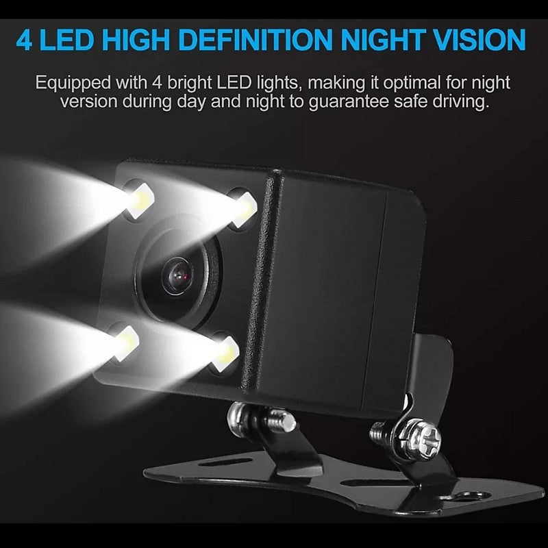Car Rear View Camera - Waterproof | Wide Angle | 4 LED IR Night Vision | SC64IR