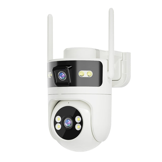 Outdoor PTZ 4MP Dual Lens 2MP+2MP Wireless IP Camera | WIPS880