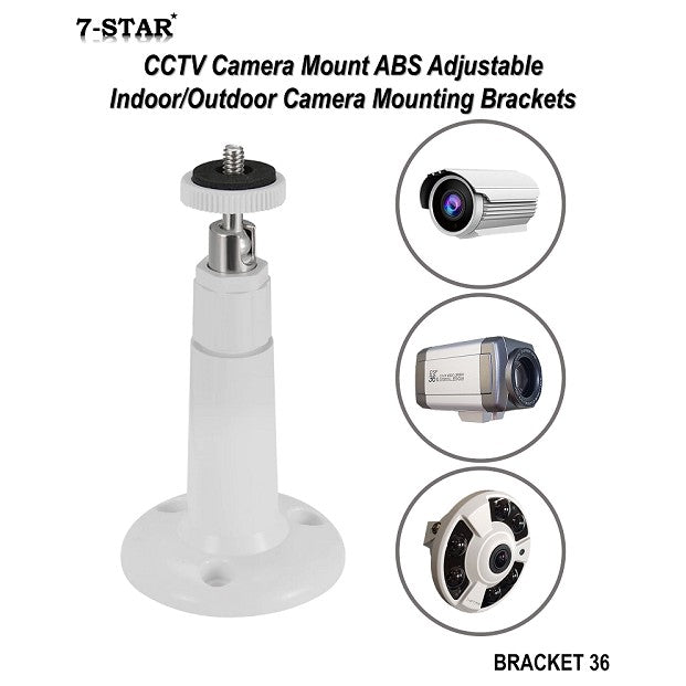 Adjustable CCTV Bracket Mount | Dome/Bullet IP Camera | BRACKET36