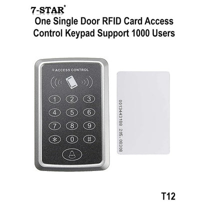 Door Access Reader - Single Door Proximity RFID Card Access Control System with Keypad