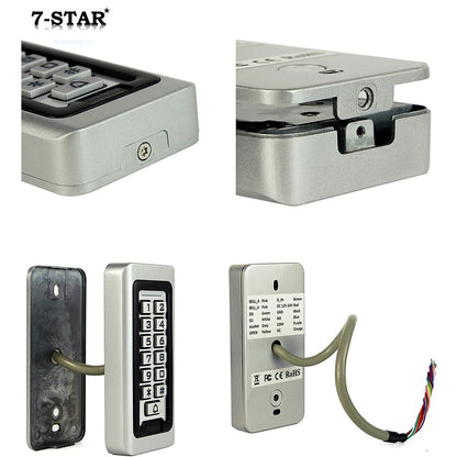 Waterproof Metal Keypad RFID EM Card Reader Access Control System | FS601