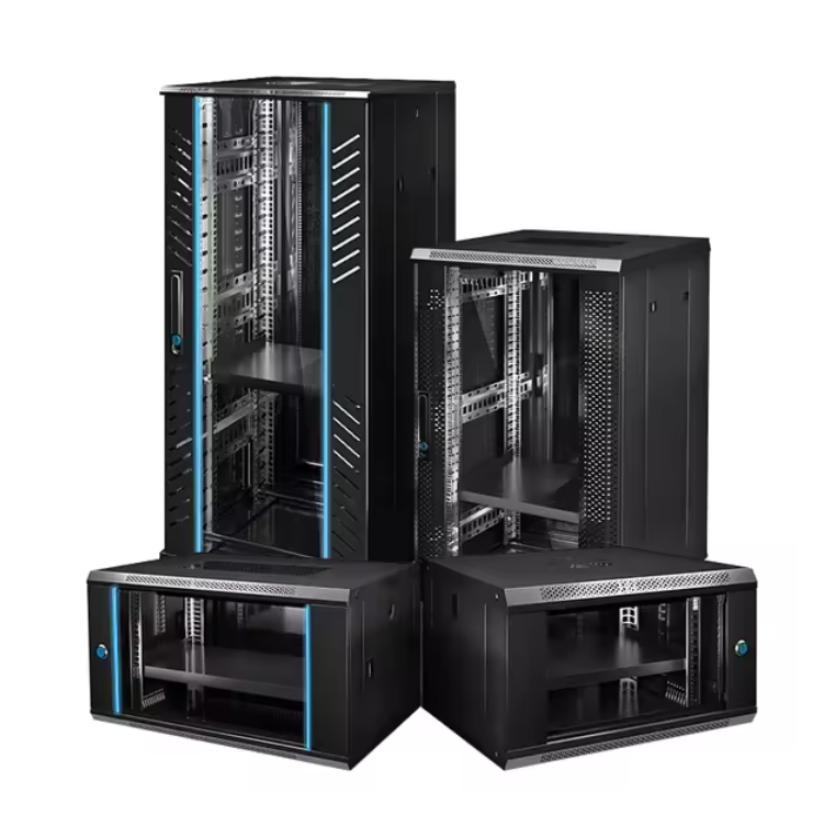6U/9U/12U/15U/18U/22U/27U Server Rack with 2 Fan/4 Fan and 6 Way / 8 Way UK PDU
