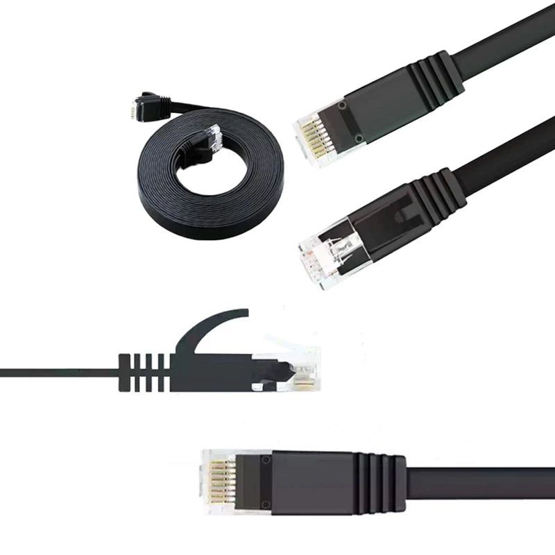 CAT 6 Flat Ethernet Cable RJ45 Network Cable | 1M to 50M | CBL6