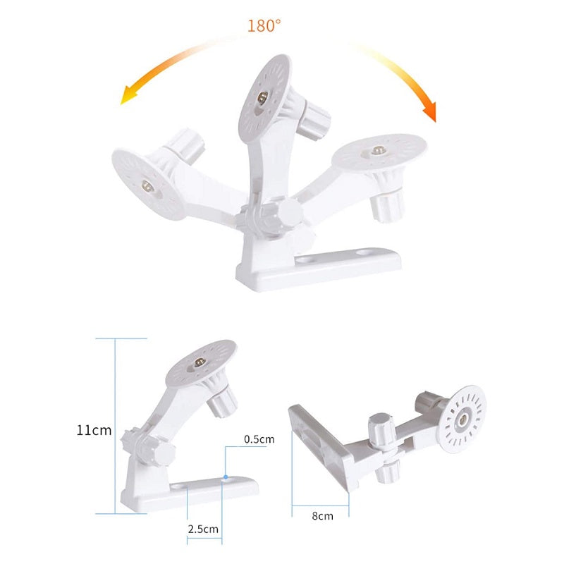 180 Degree CCTV Camera Wall Mount Bracket for WiFi IP Camera | BRACKET88
