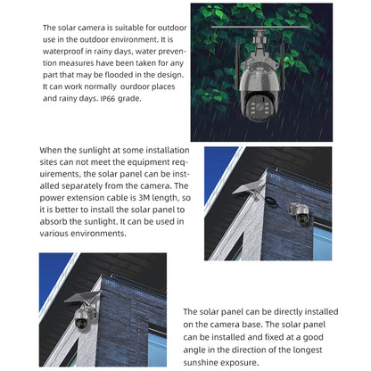 4MP Solar IP Camera for 24/7 Surveillance | Q5 Wifi/4G