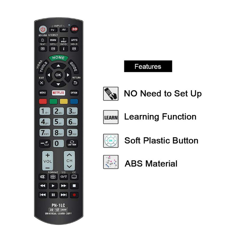 Universal Remote for All Panasonic TVs (Smart Function) | RMPN1