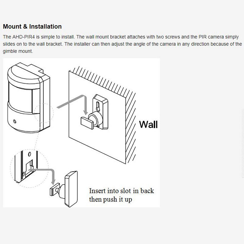 Hidden Spy Security Pinhole CCTV IR Camera 4-in-1 (AHD/TVI/CVI/H960) | SAHD53/3.7
