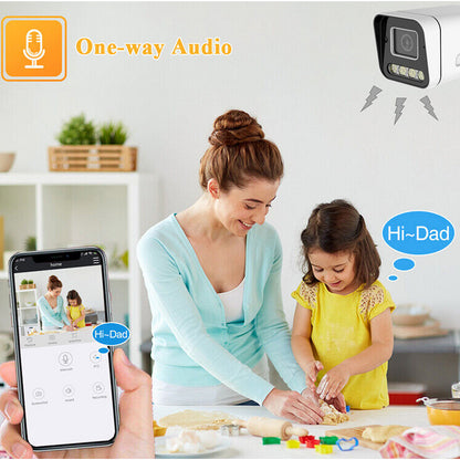 2MP/5MP/8MP Audio ColorVu IP67 Bullet Camera | 4-in-1 AHD/TVI/CVI/CVBS (2.8mm)