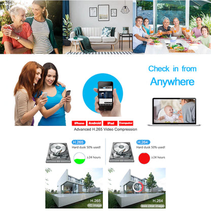 DVR3225L 32CH 5MP 1U H.265 2 SATA DVR (APP:XMEYE)