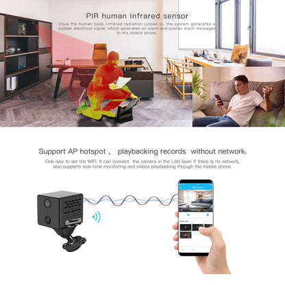 WIFI VStarcam Upgraded Smart 1080P CCTV Mini Battery IP Camera | CB71/WIFI