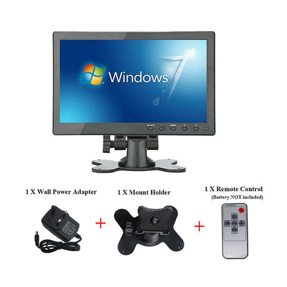10" IPS LED Monitor (HDMI/VGA/RCA/BNC/USB/Speaker + Remote) | LED1010