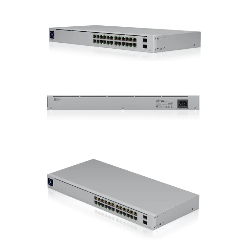 Ubiquiti UniFi 24 Port PoE Switch 95W | UBQ-USW-24-POE