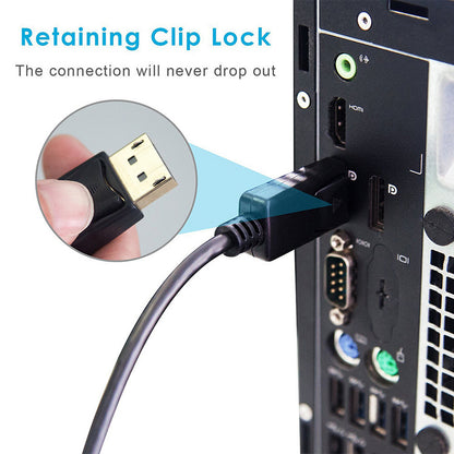 4K DisplayPort to HDMI Converter Cable | DP-HD/1.8M