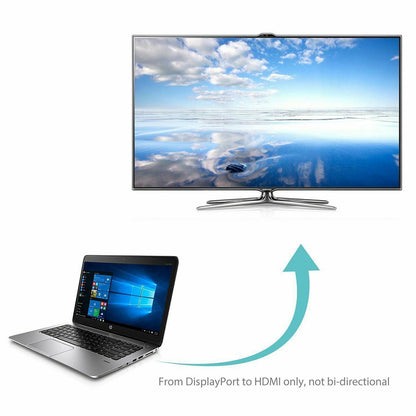 4K DisplayPort to HDMI Converter Cable | DP-HD/1.8M