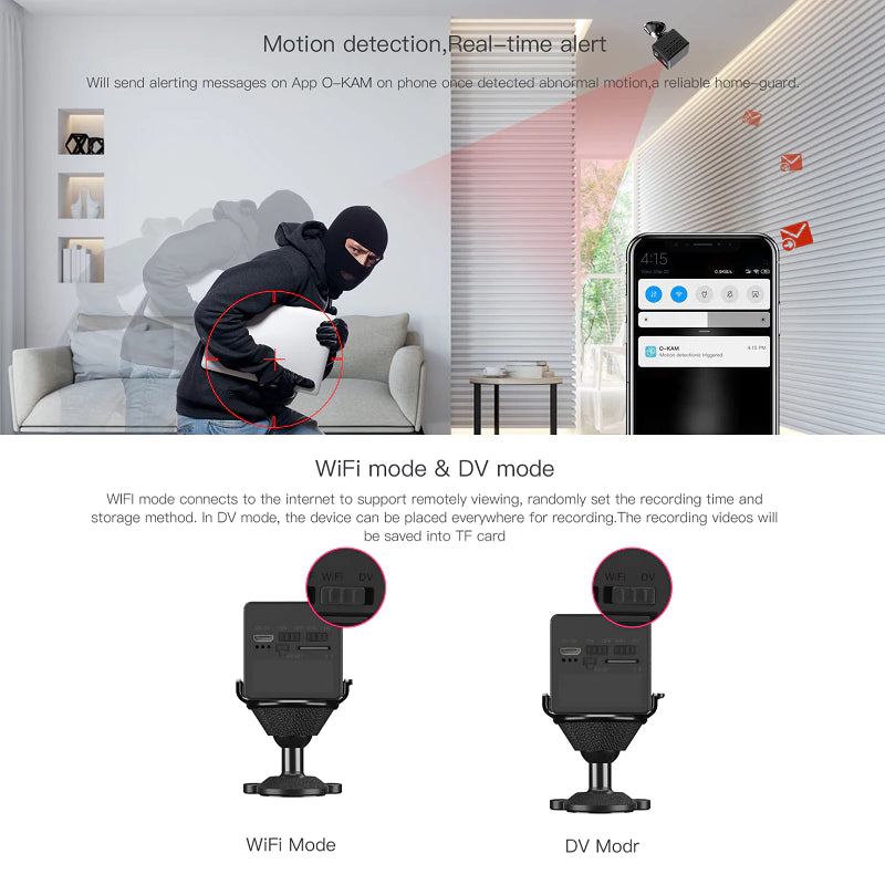 WIFI VStarcam Upgraded Smart 1080P CCTV Mini Battery IP Camera | CB71/WIFI