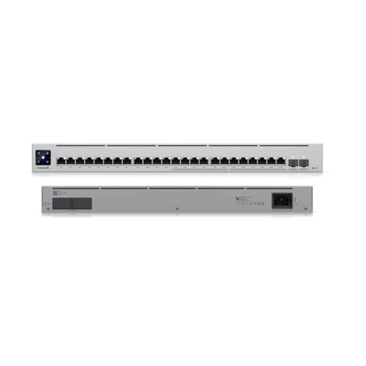 Ubiquiti Switch Enterprise 24 PoE (400W) | 24-Port Managed Layer 3 Multi-Gigabit PoE Switch | USW-Enterprise-24-PoE