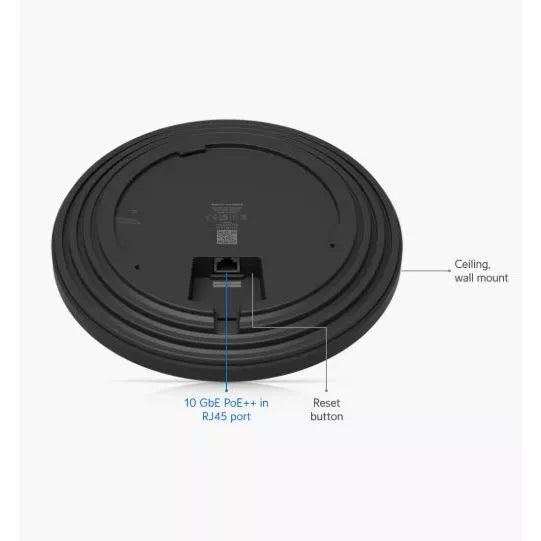 Unifi Black U7 Pro XGS Access Point | U7-PRO-XGS-B