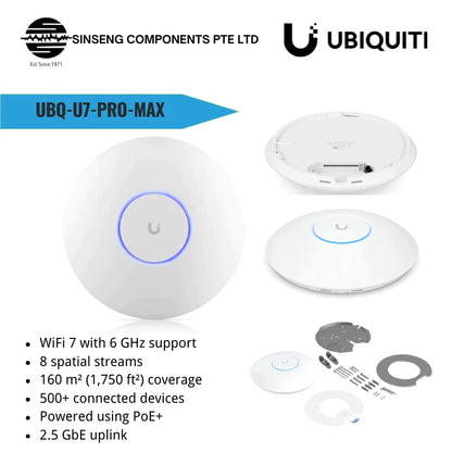 Ubiquiti Unifi U7 PRO MAX WiFi 7 Access Point