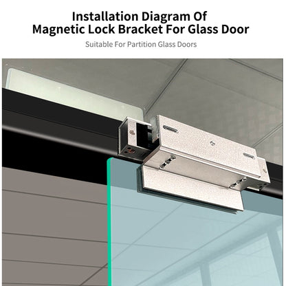 400lbs ZL Bracket for EM Magnetic Lock (180kg) Single Door | 7SDA-ZL400