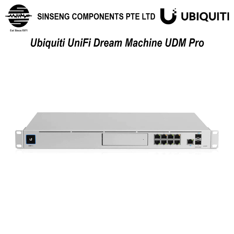 Ubiquiti Unifi UDM Integrated USG Router, Gigabit Managed Switch, UniFi Controller & 4 X 4 Wave 2 Access Point