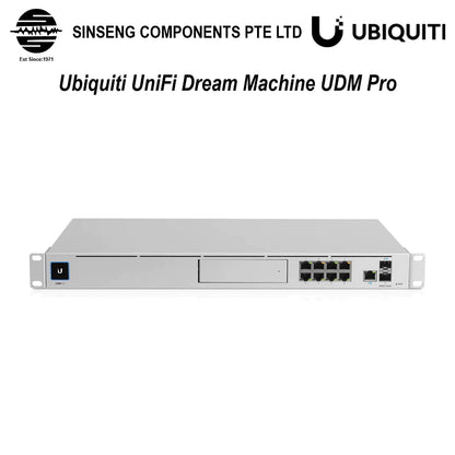 Ubiquiti Unifi UDM Integrated USG Router, Gigabit Managed Switch, UniFi Controller & 4 X 4 Wave 2 Access Point