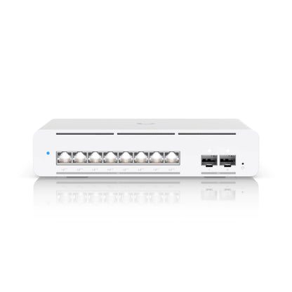Ubiquiti Unifi Pro XG 8 PoE 155W Compact 8-Port 10GbE SFP+ L3 Etherlighting Switch | UBQ-USW-PRO-XG-8-POE