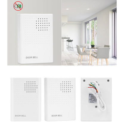 Biometric Door Access Control with 4-Line DC12V Wired Doorbell | DB04