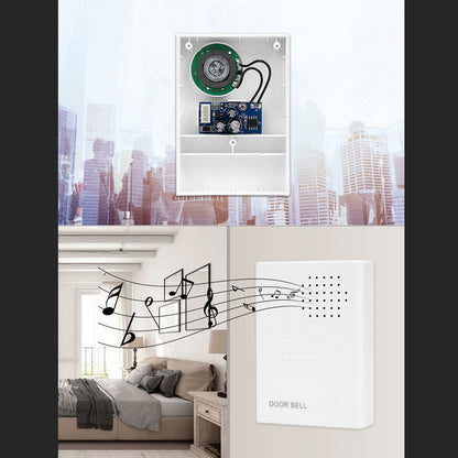Biometric Door Access Control with 4-Line DC12V Wired Doorbell | DB04