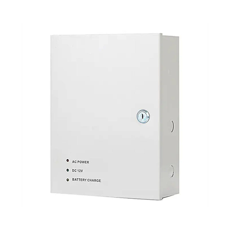 12V 9CH 15AMP CCTV Power Supply Box with UPS Backup | PS15A9W-B