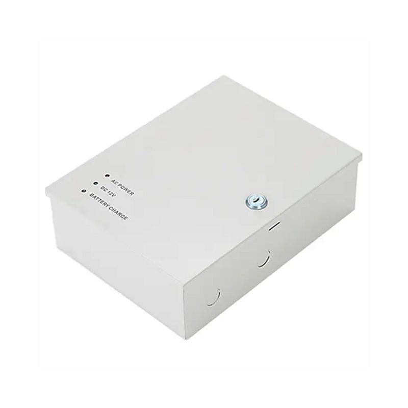12V 9CH 15AMP CCTV Power Supply Box with UPS Backup | PS15A9W-B