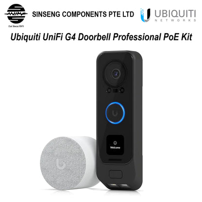 Ubiquiti Unifi UVC-G4-DoorBell-Pro-Poe-Kit G4 Doorbell Professional PoE Kit