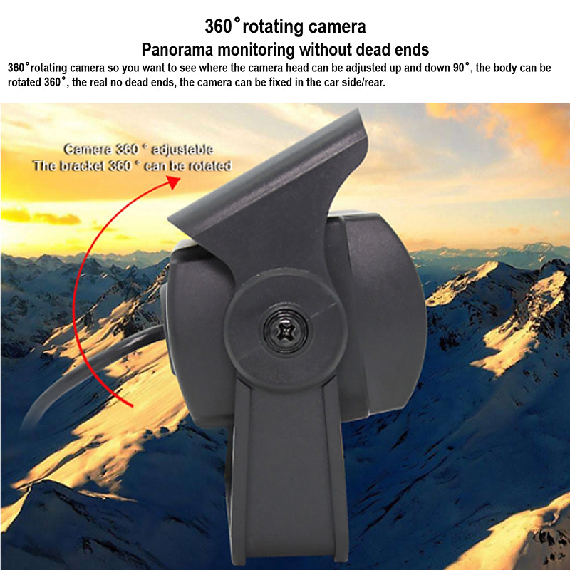 Weatherproof Rear IR Reverse CCTV Camera (Wide Angle/DC9-36V) | SC61