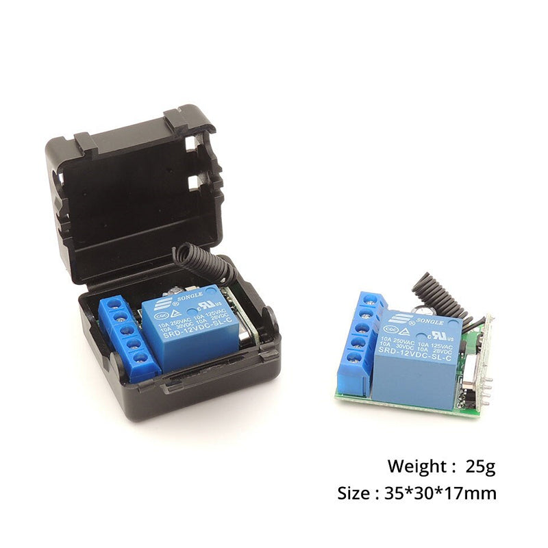 Biometric Wireless Door Remote x3 + Receiver | DA-WRC-3
