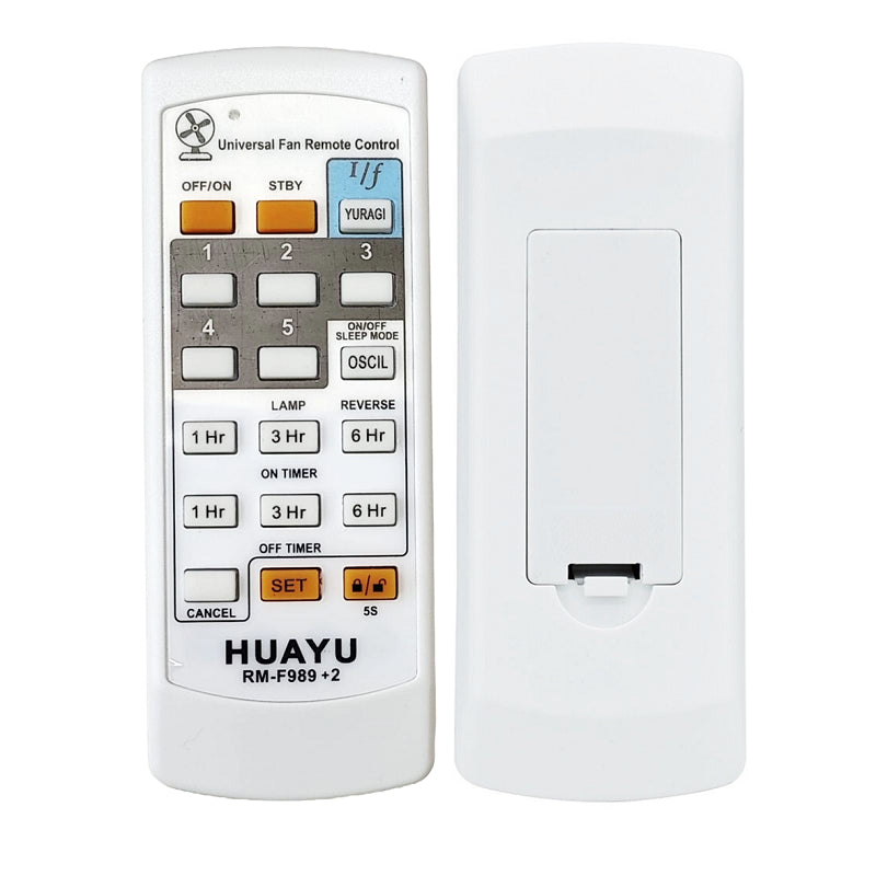 Universal KDK Fan Remote Control | for Ceiling/Wall/Table/Stand Fans | RM-F989+2
