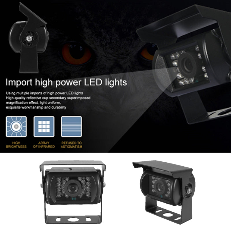 Weatherproof Rear IR Reverse CCTV Camera (Wide Angle/DC9-36V) | SC61