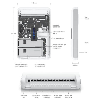 Ubiquiti UniFi Dream Wall | UBQ-UDW