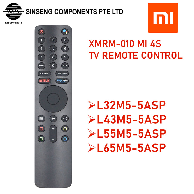 Xiaomi Mi TV 4S Remote – Voice & Assistant Support | RM-MI4
