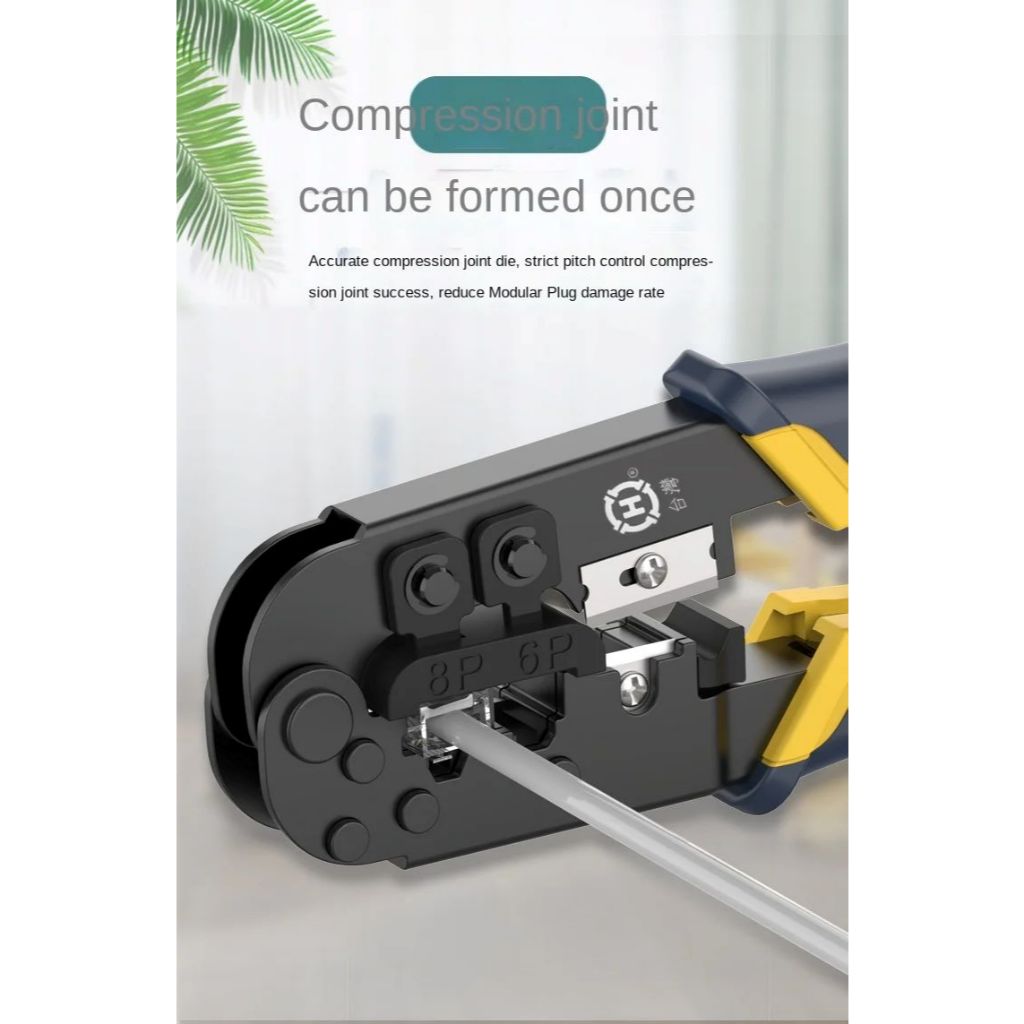 Dual-Purpose Crimping Tool RJ45/RJ9/RJ11/RJ12 | CT-HT-568