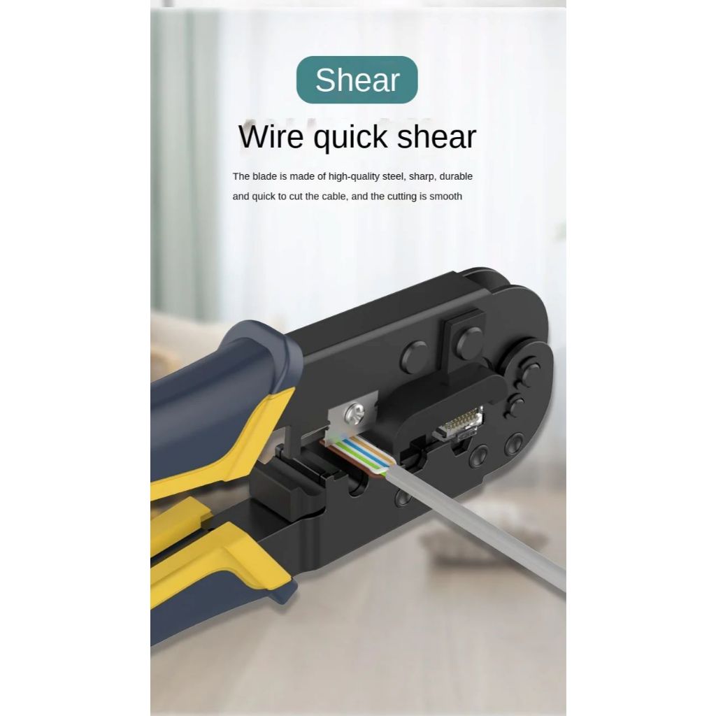 Dual-Purpose Crimping Tool RJ45/RJ9/RJ11/RJ12 | CT-HT-568