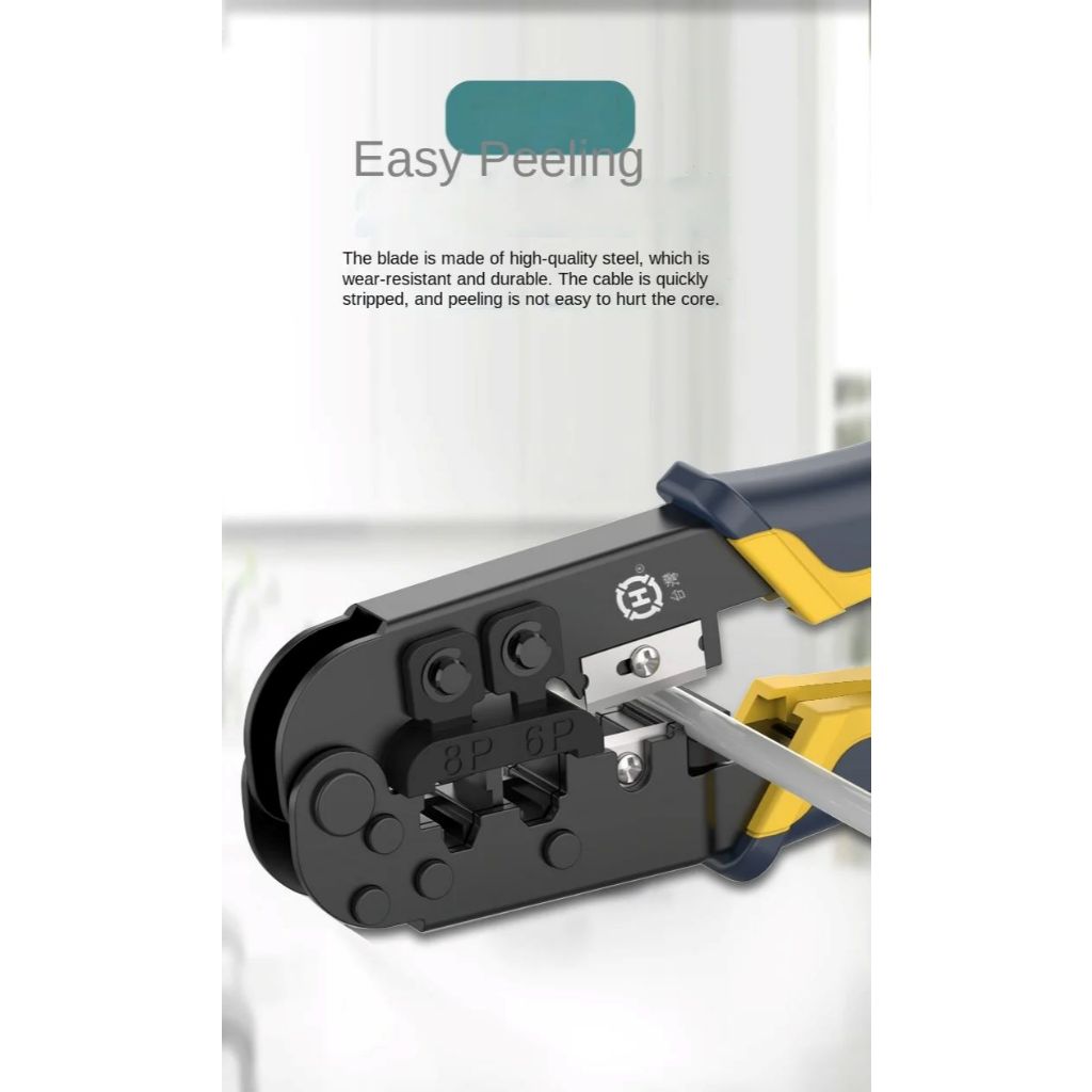 Dual-Purpose Crimping Tool RJ45/RJ9/RJ11/RJ12 | CT-HT-568