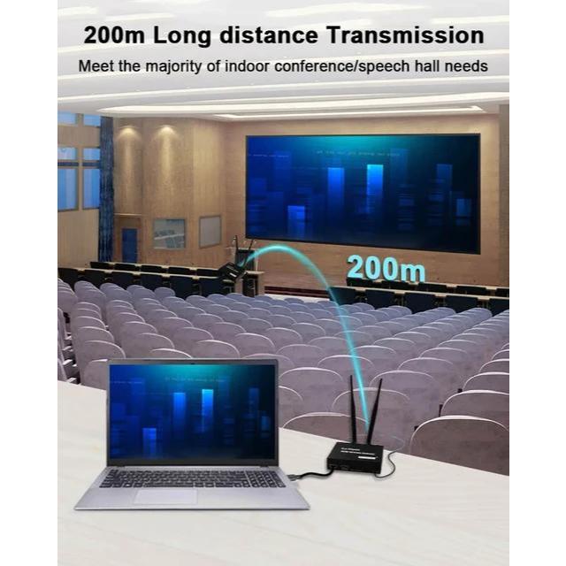 200M Wireless HDMI 1080P Video Transmitter Receiver Extender Kit