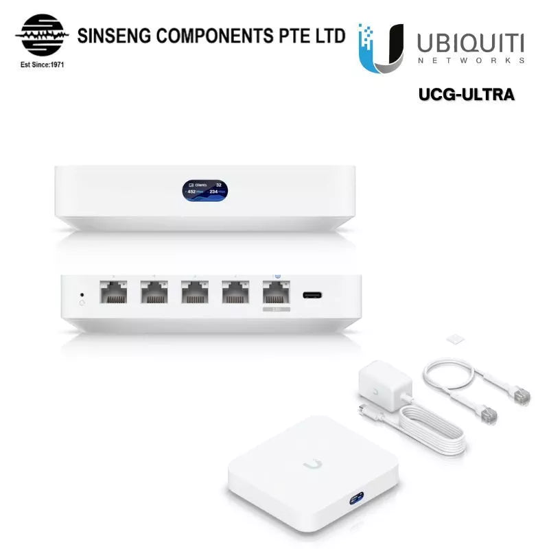 Cloud Gateway Ultra 5GHz Quad-core ARM Cortex-A53 | UBQ-UCG-ULTRA